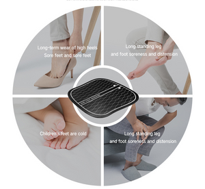 Tapis anti-stress acupression SHEMGMI pour pieds -Electro stimulation