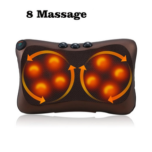 Coussin de massage cervical Shiatsu chauffant