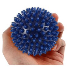 Charger l&#39;image dans la galerie, Balle de massage à picots - Élimine les tensions et le stress - Bleue foncée / 8cm - Massage